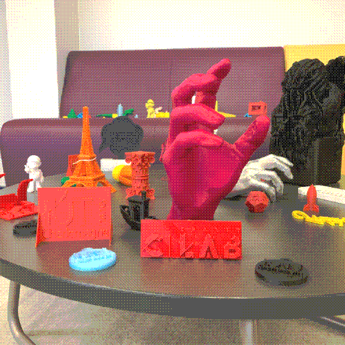 photo exemple de plusieurs types d'impressions 3d